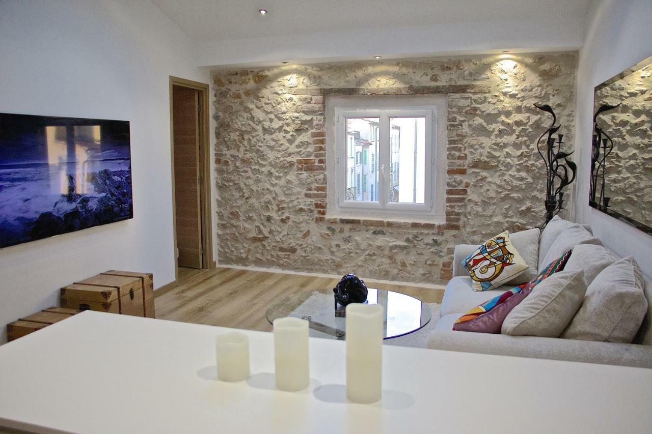 Duplex Fontaine - Appartement Duplex Coeur Vieil Antibes Old City Marche Provencal エクステリア 写真